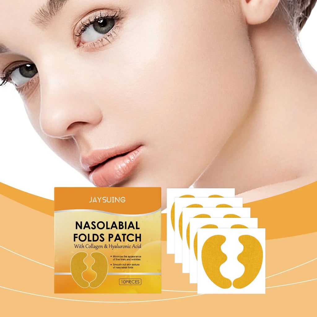 Hyaluronic Collagen Gel Wrinkle Patches – Firming Face Stickers 10pc