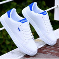 YBQJOO Flat Lace-Up Sneakers – Unisex Low-Top Casual Shoe