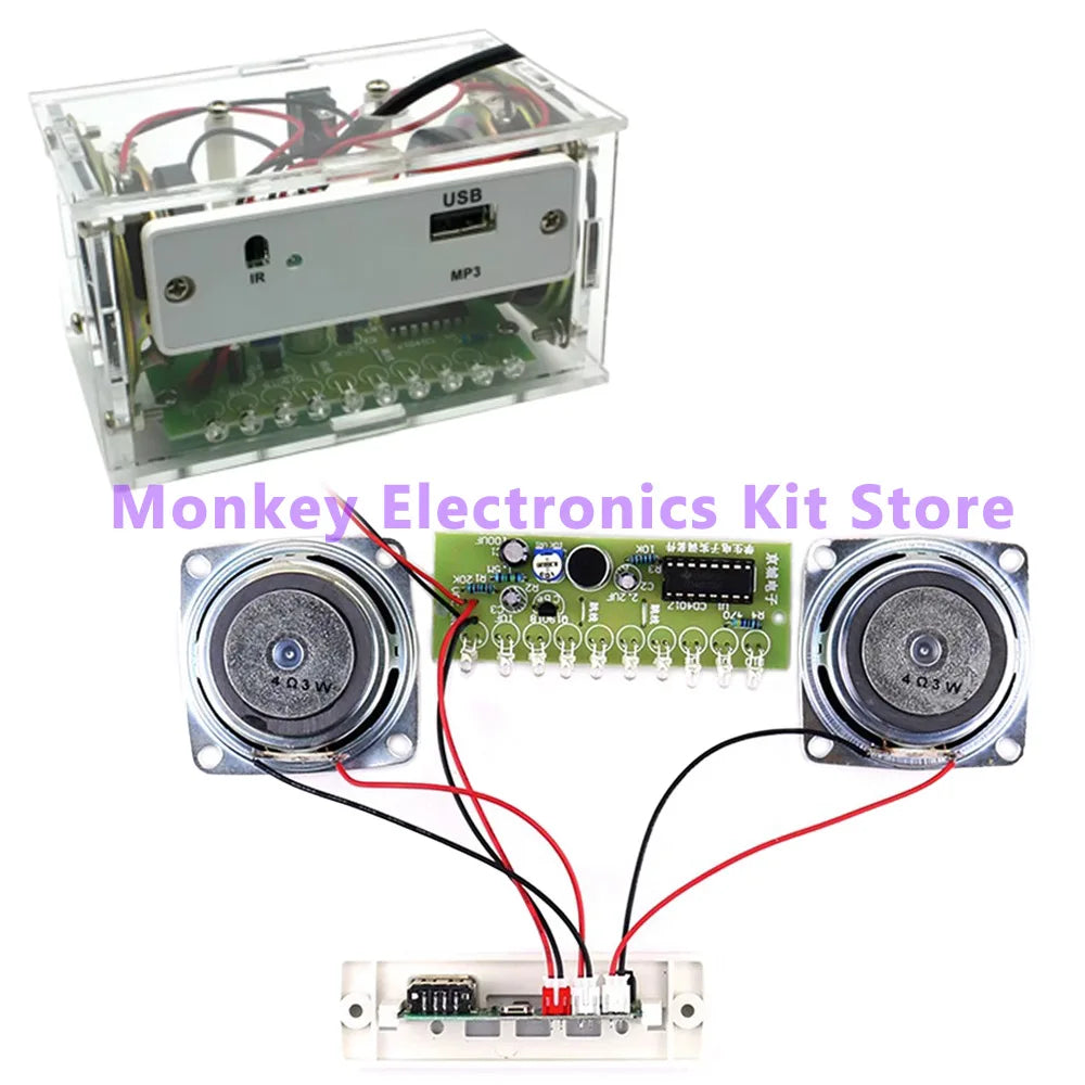 DIY Bluetooth Speaker Soldering Kit – Stereo Electronics Project