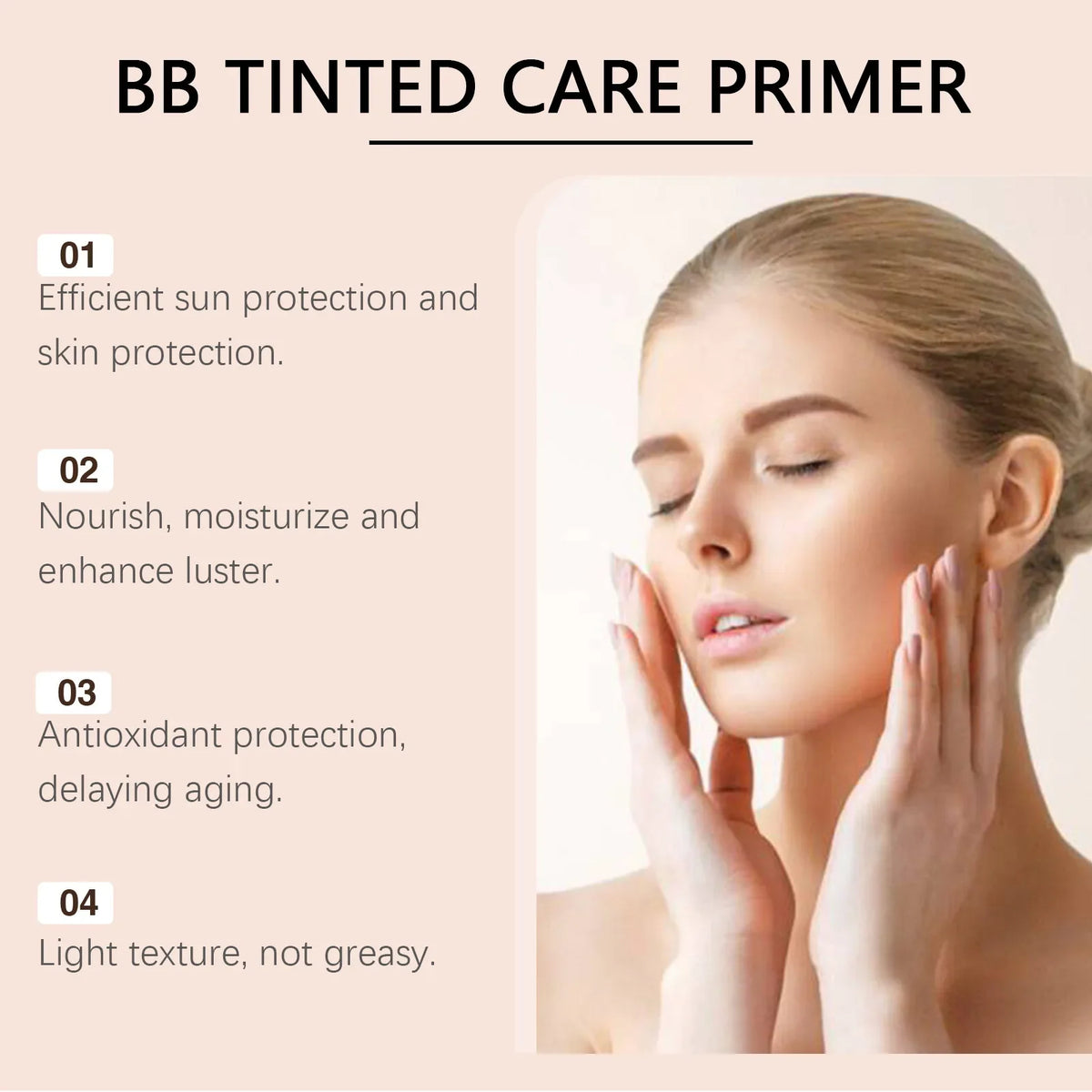 Sunscreen BB Cream – Oil Control, Coverage & Skin Brightening