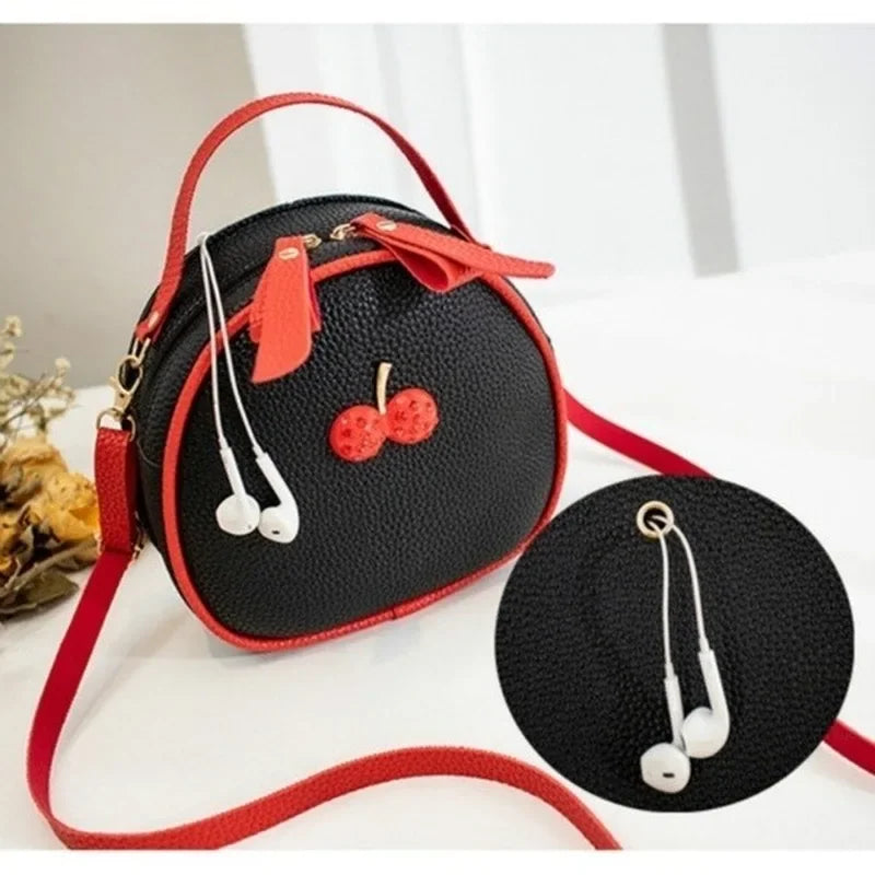 Litchi Grain Mini Backpack – Women's Crossbody Shoulder Bag