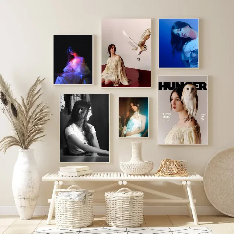 Weyes Blood Music Poster – Waterproof Self-Adhesive Wall Art