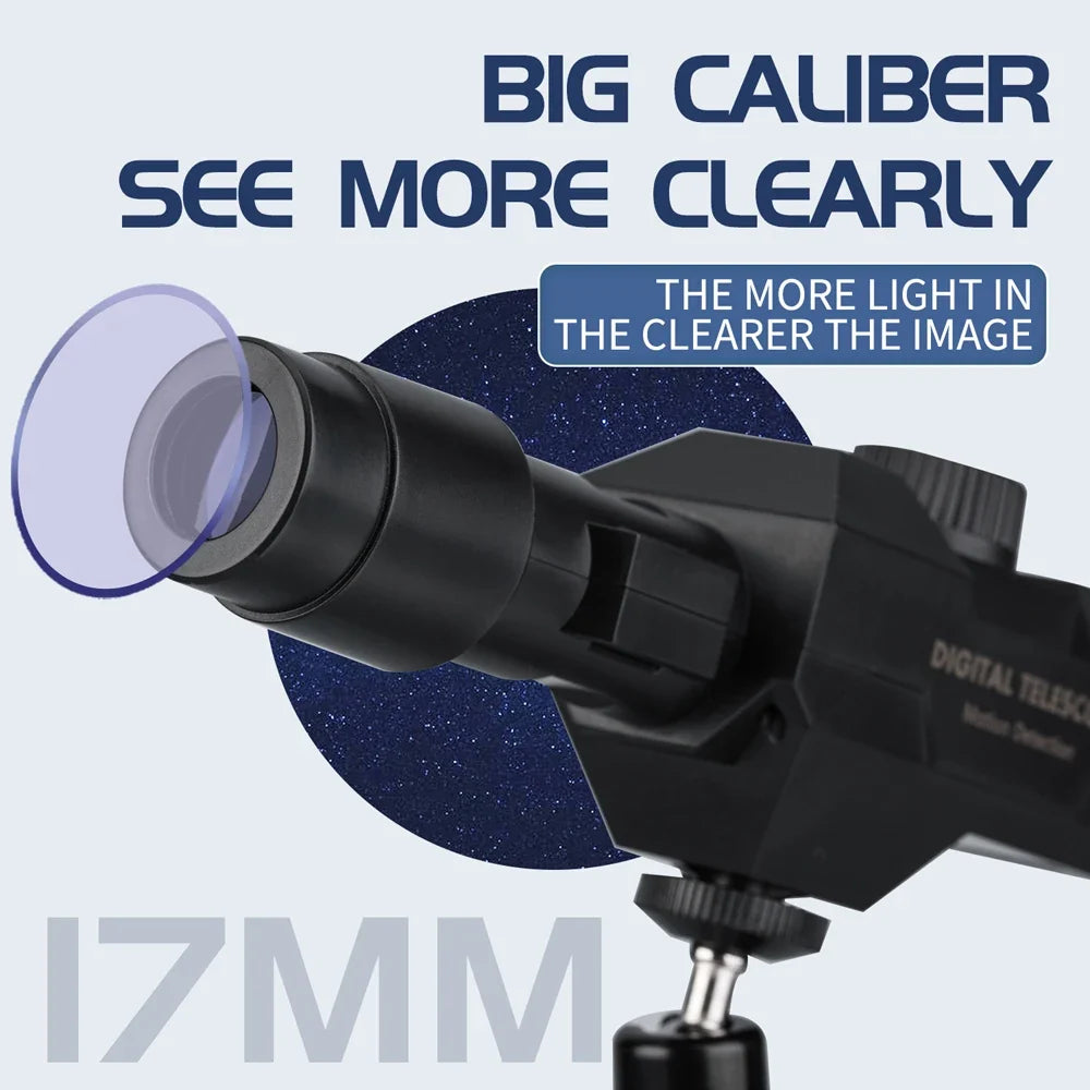 Wifi Digital Telescope 70X Large Aperture Objective Lens 2MP Photos