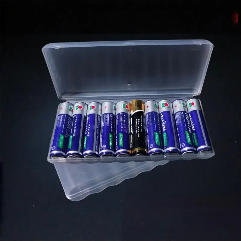 107 50 Hard Container Holder Case 10 Slot Battery Storage Box AAA