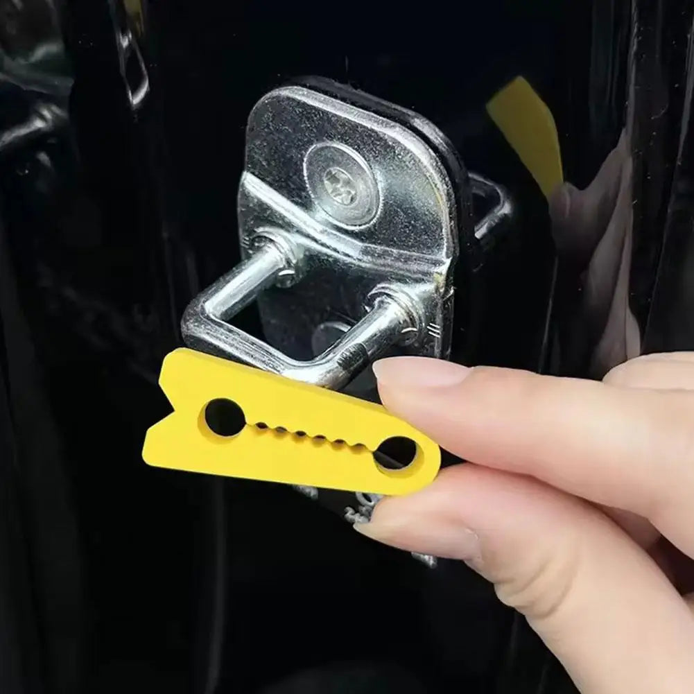 4-Pack Silicone Car Door Latch Cover – Noise & Collision Protection