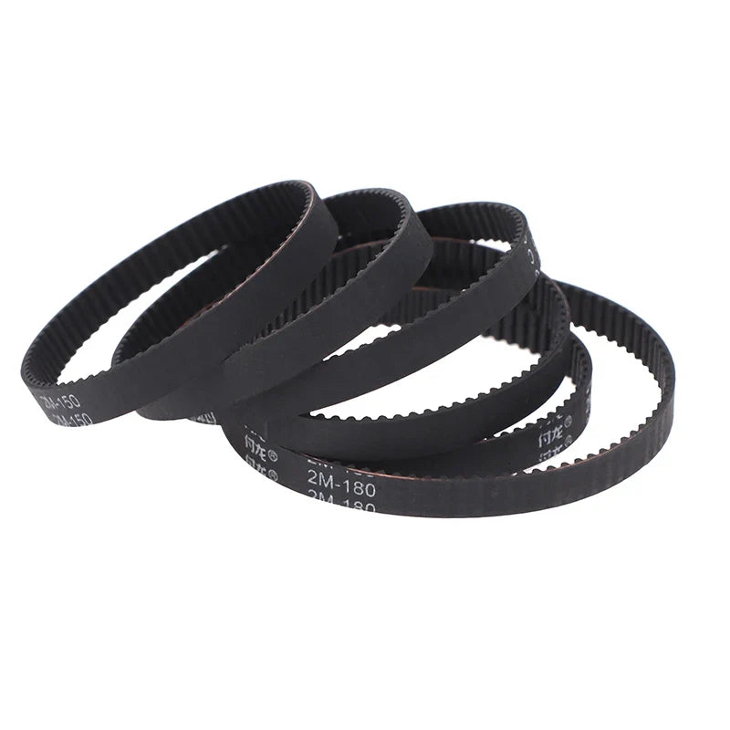 2GT Rubber Timing Drive Belt 140–180mm 6mm | Vacuum Cleaner Belt