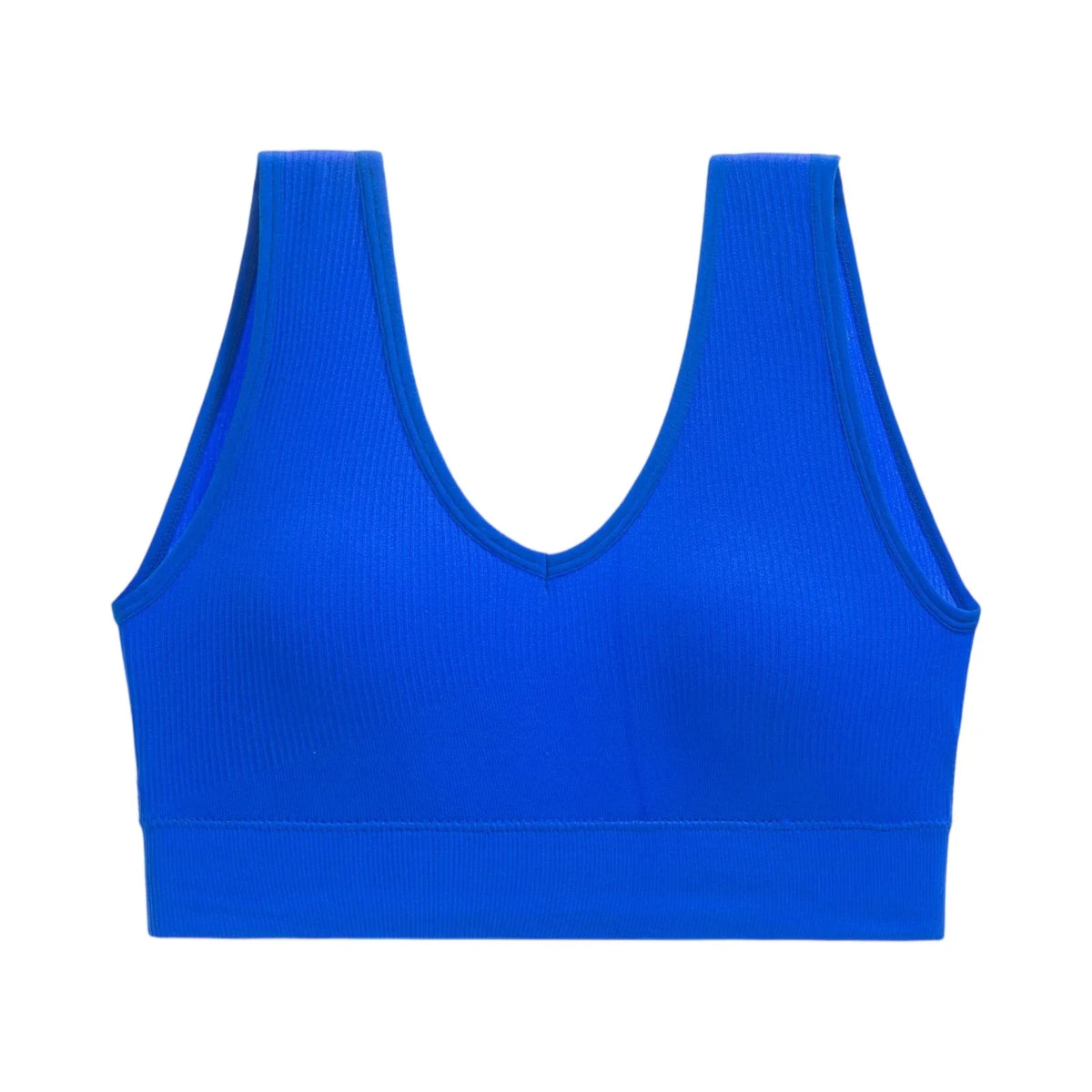Women's Padded Y-Back Sports Bra – Yoga & Gym Workout Top