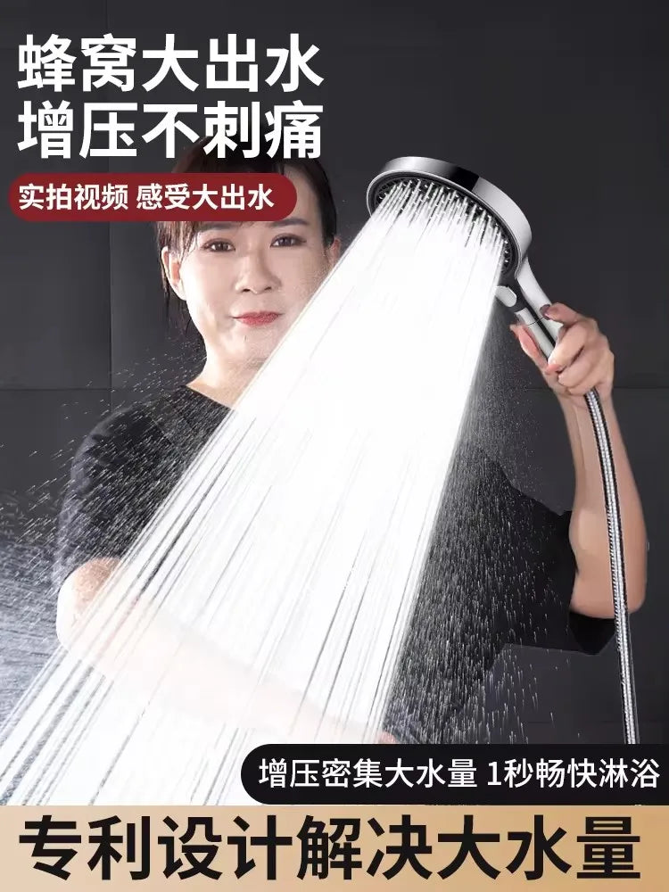 150mm 3-Mode Rainfall Shower Head with Filter | Zloog