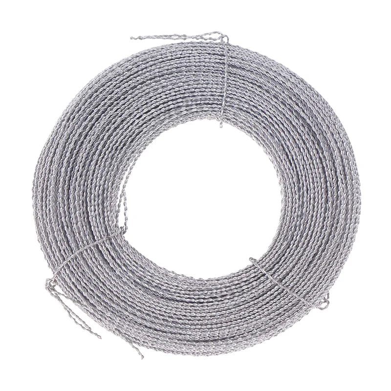 40M Roll Electric Meter Lead Seal Buckle Widely Used Iron Thread