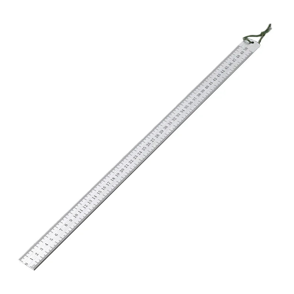 5mm Thick Manganese Steel Measuring Straightedge Ruler Tool