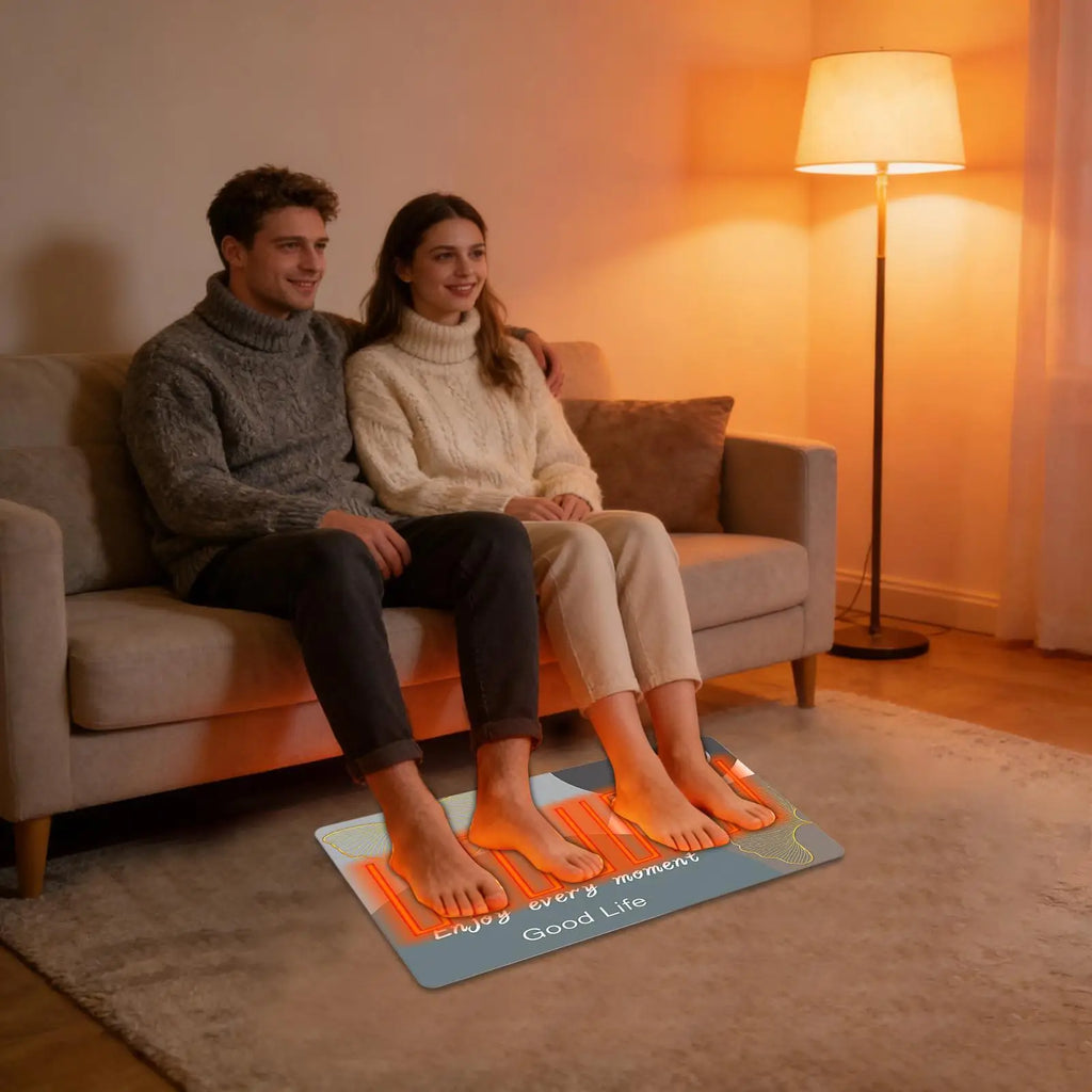 Electric Foot Warmer Heating Pad | 3 Settings & Auto Shut-Off