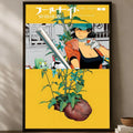 Manga F-Fool Night Self-Stick HD Wall Art Poster | Waterproof