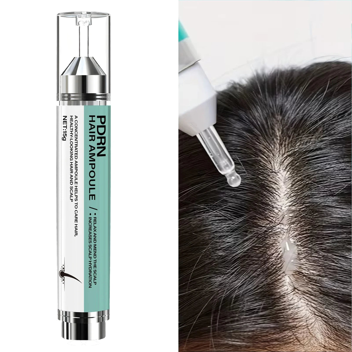 Keratin & Biotin Hair Ampoule – Deep Moisture & Repair