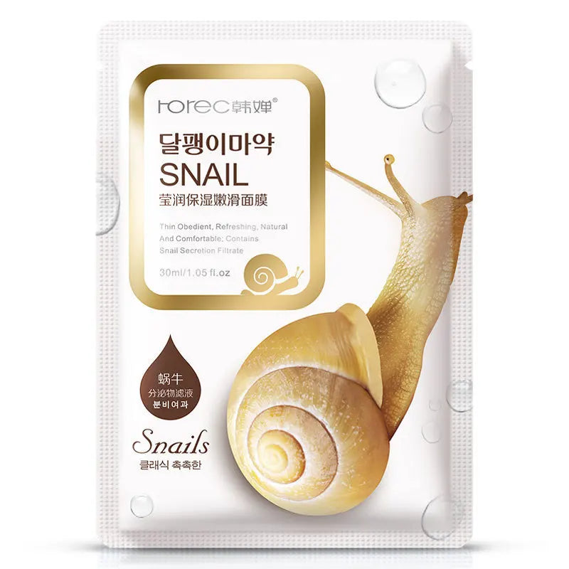 BIOAQUA Snail Essence Sheet Mask – Anti-Aging & Whitening
