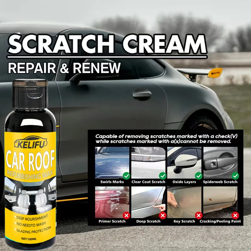 Car Headlight Restoration Kit – Polishing & Cleaning Paste
