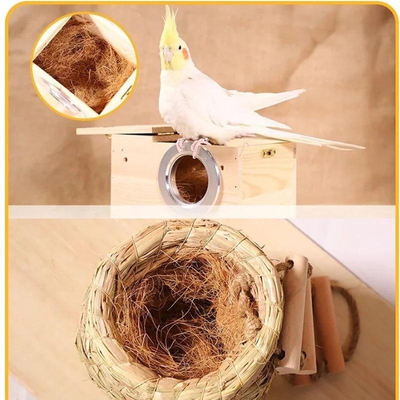 Coconut Fiber Bird Nesting Material – Canaries & Finches