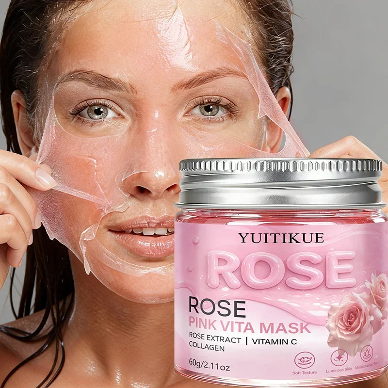 YUITIKUE Rose Peel Mask – Hydrate, Brighten & Firm Skin