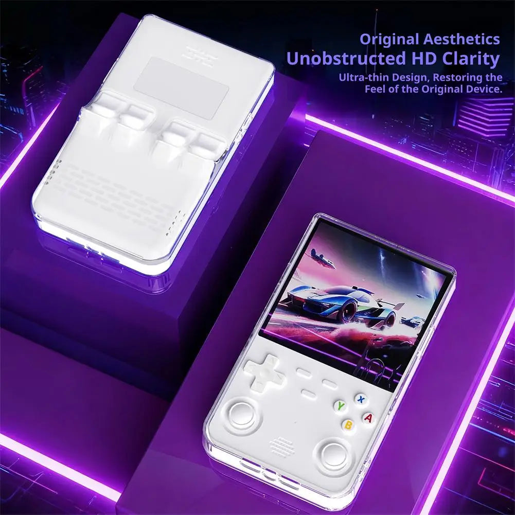 R36S Ultra Transparent Silicone Case – Shockproof & Scratch-Proof