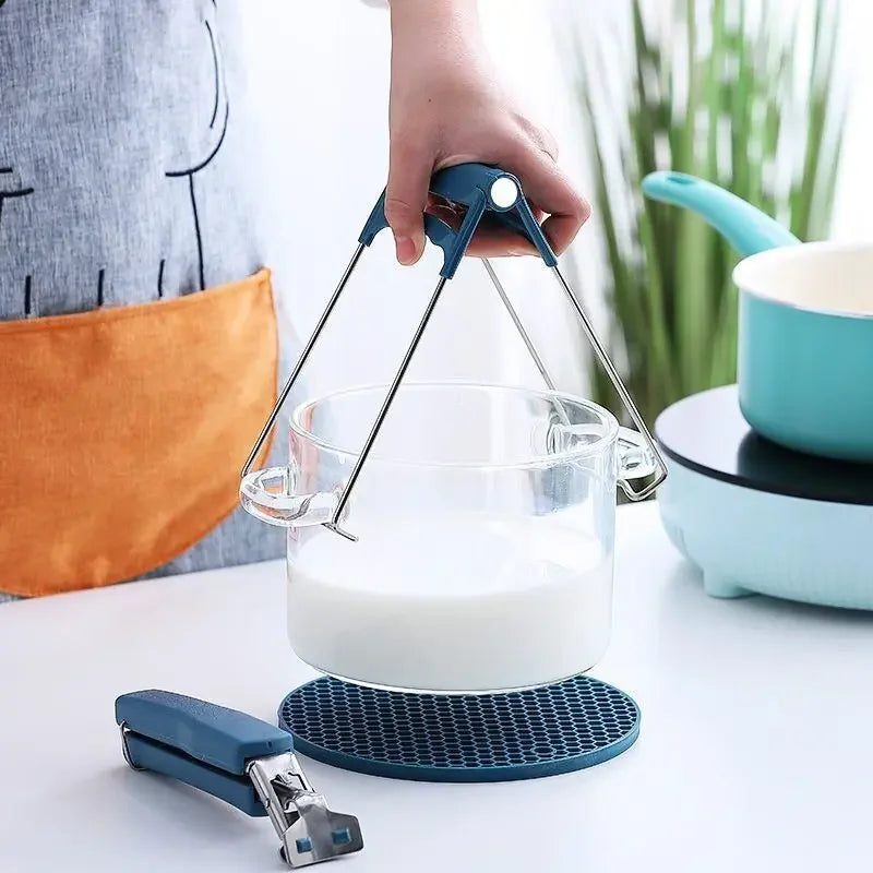 Silicone Bowl & Plate Gripper Tong | Kitchen Lifting Tool