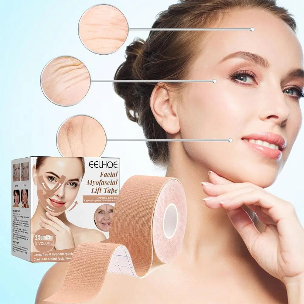 Facial Face Lift Tape 2 Rolls – Firming Skin Tightening Patches