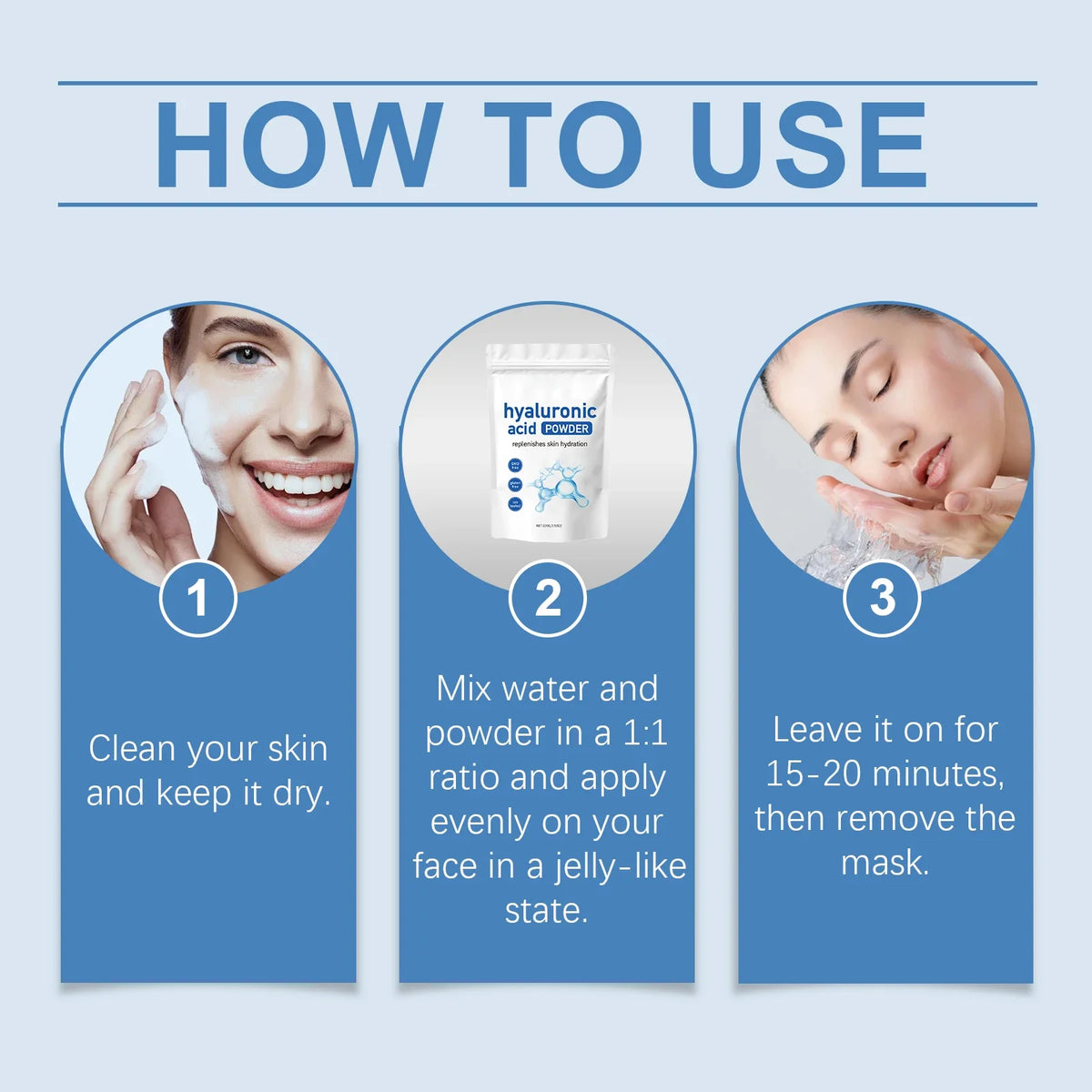 Hyaluronic Acid Jelly Mask – Hydrating, Firming & Smoothing