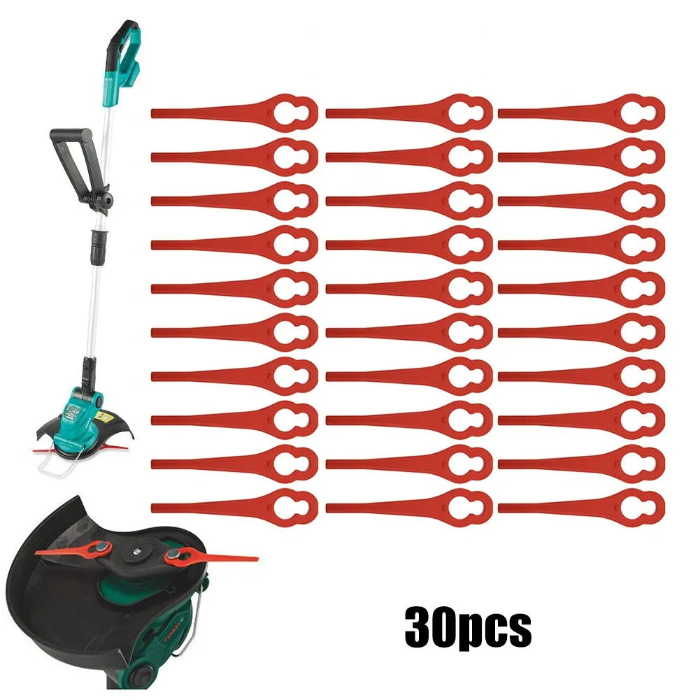 30-Pack Plastic Grass Trimmer Blades – Ferrex FAR 20-1