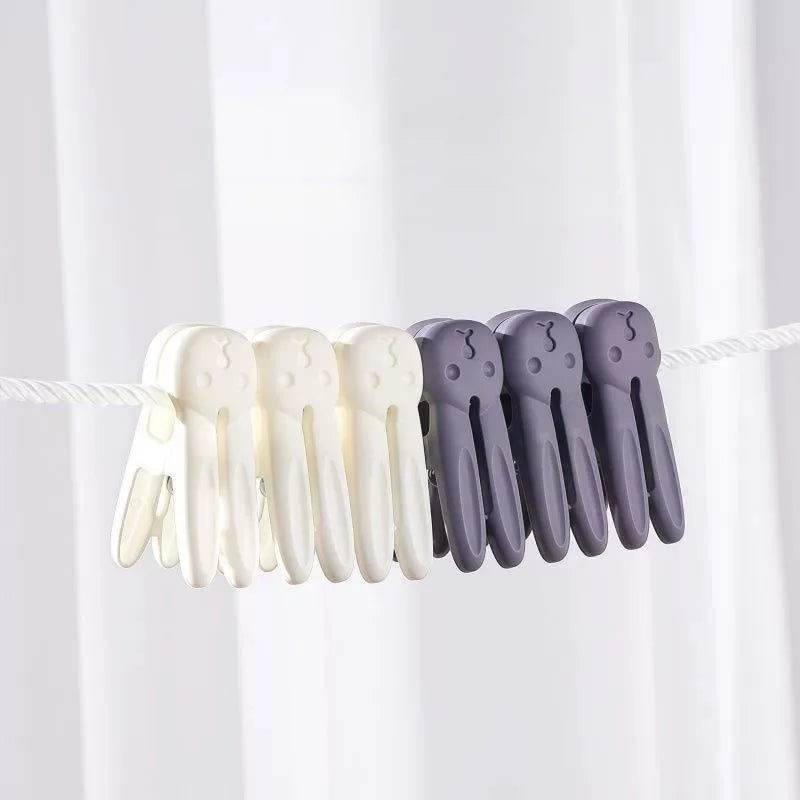 Heavy Duty Clothespins 12 Pack – Windproof No-Trace Laundry Clips