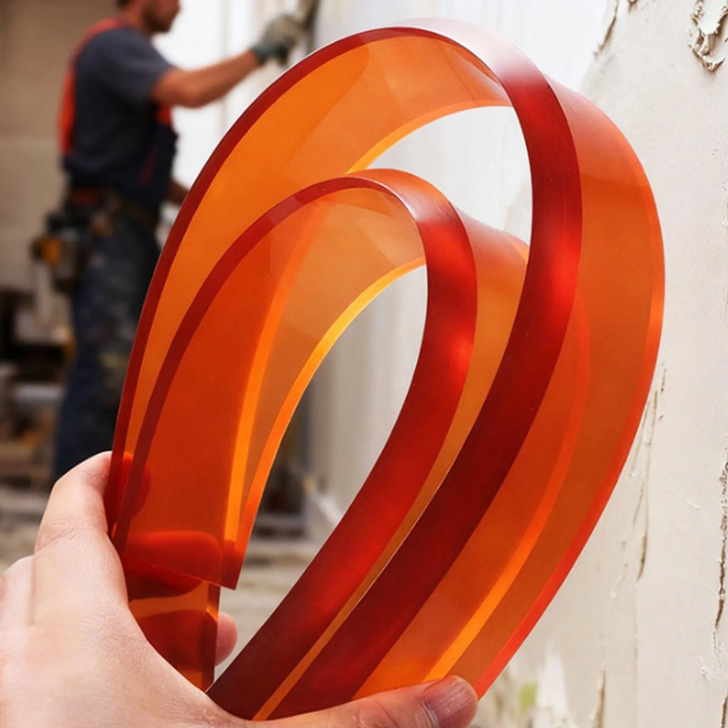 Putty Scraper Arc Shaped Bendable Resilience Plaster Repair Tool Wall