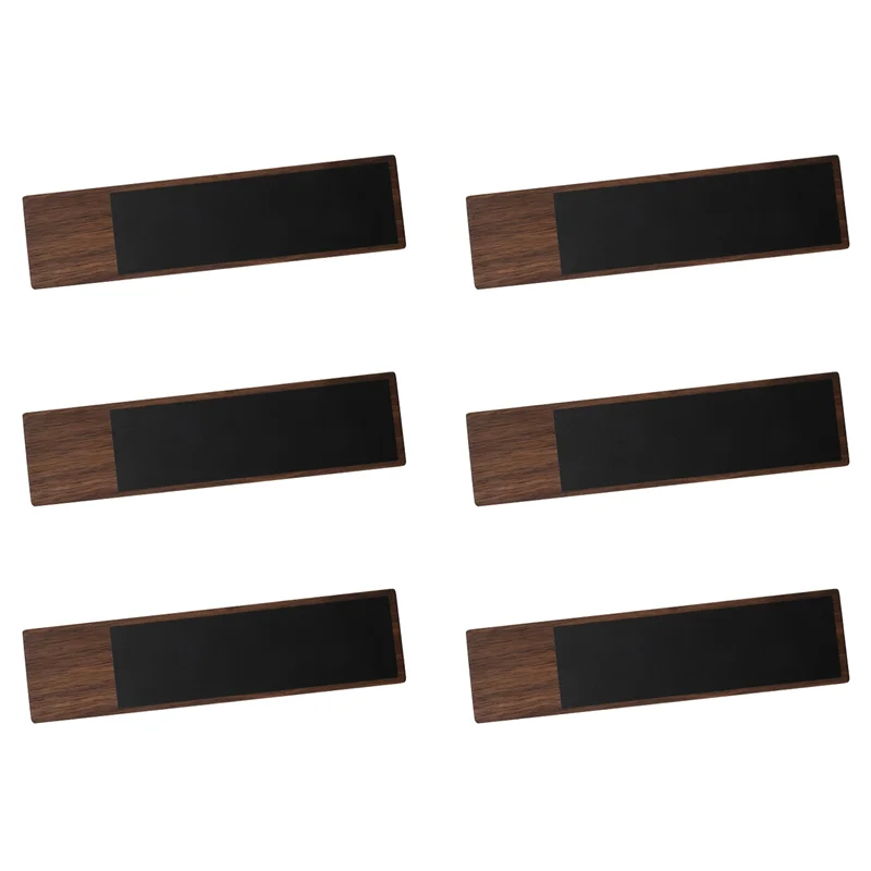 A36T-6X Wooden Chalkboard Tap Handle Beer Keg Tower Dispenser Bar