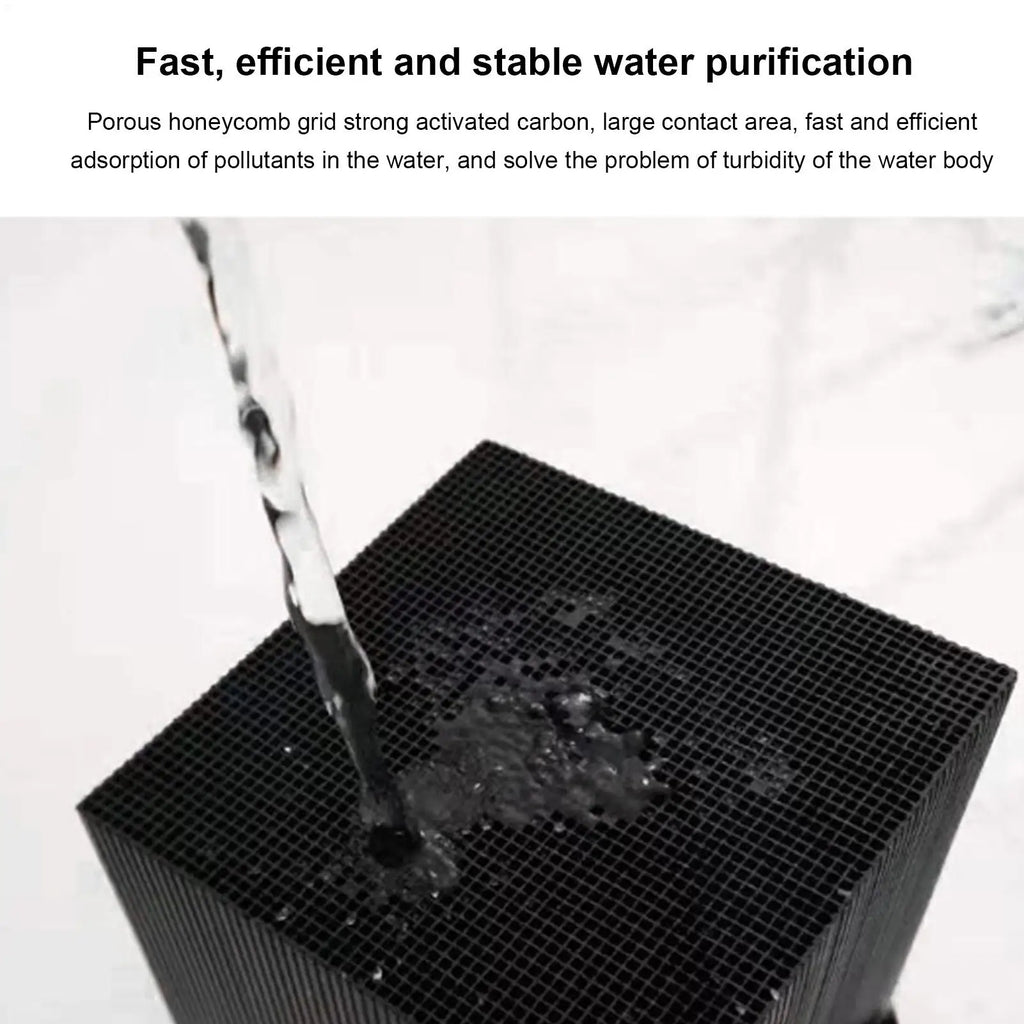 Aquarium Activated Carbon Filter Cube – Water Purifier