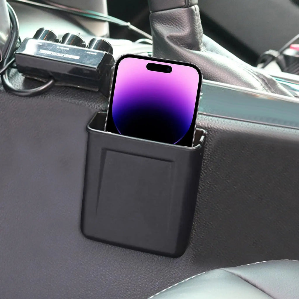 Car Dash Organizer – Portable ABS Storage Box for Car & Desk