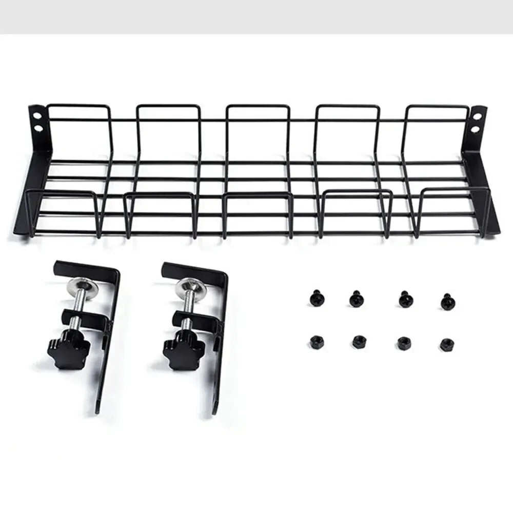 Under Desk Cable Management Tray | Metal Wire Organizer Rack