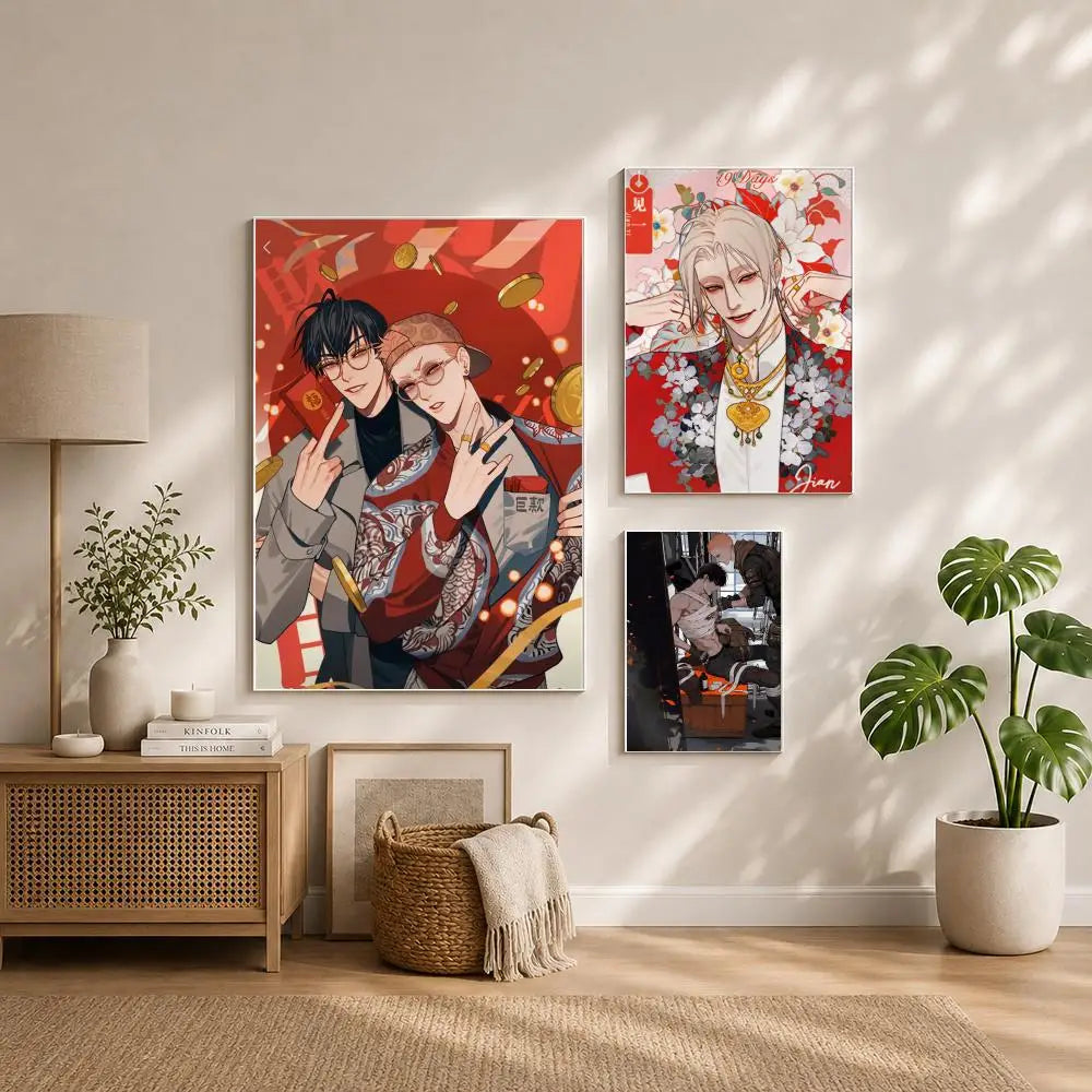 Comic HD Self-Adhesive Waterproof Wall Art Poster | Home Décor