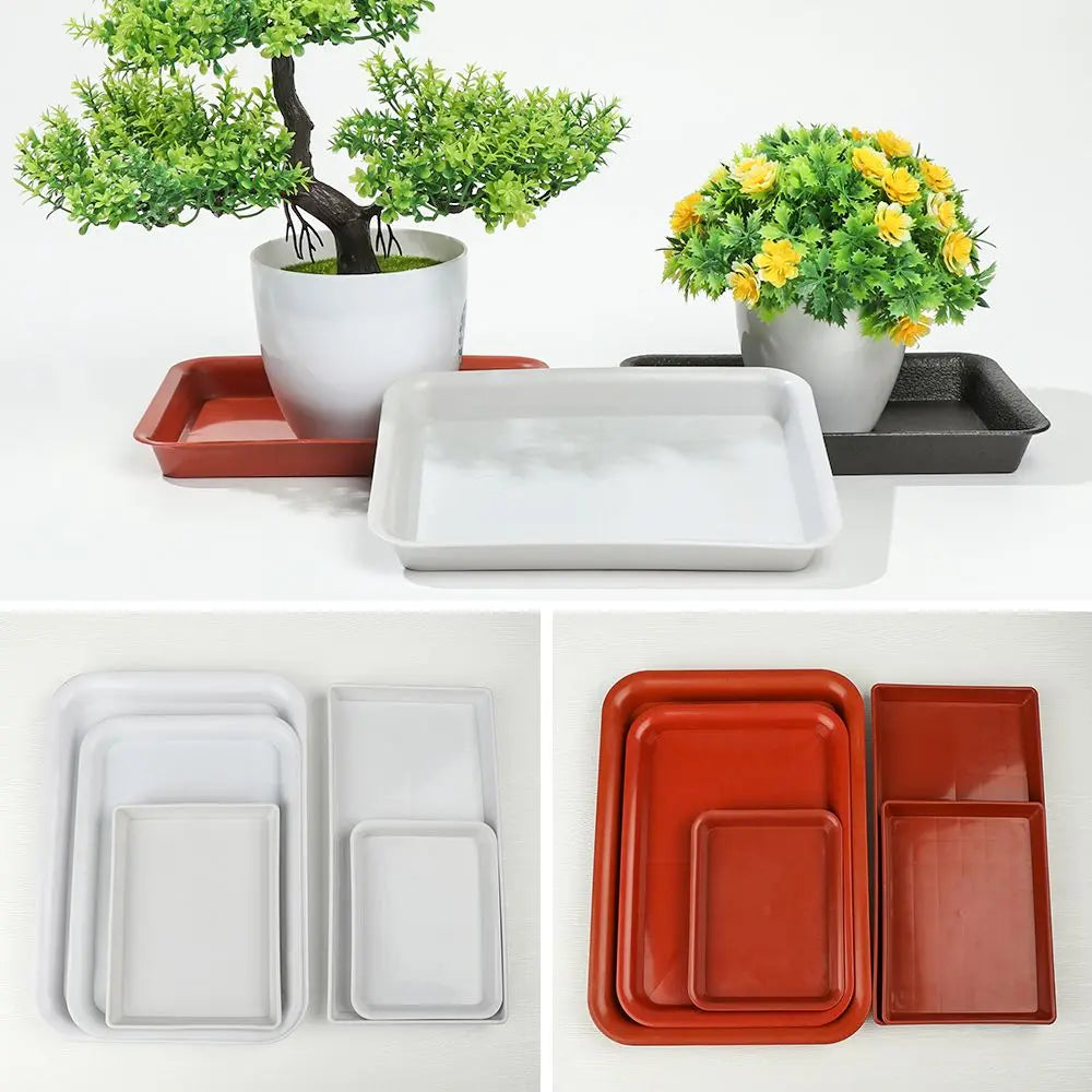 Saucers Indoor Outdoor Flower Pot Plant Saucer Drip Trays Plastic