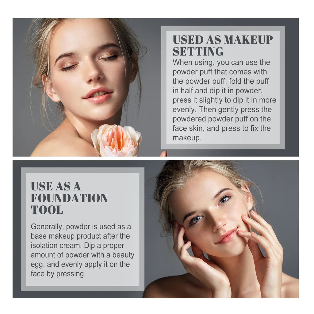 Matte Setting Pressed Powder – Oil Control & Full Coverage