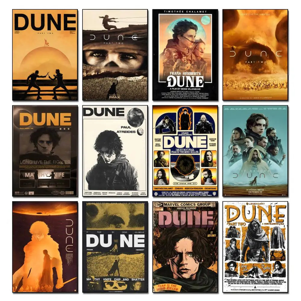 Dune Movie Poster – HD Waterproof Wall Art Print | Home Decor