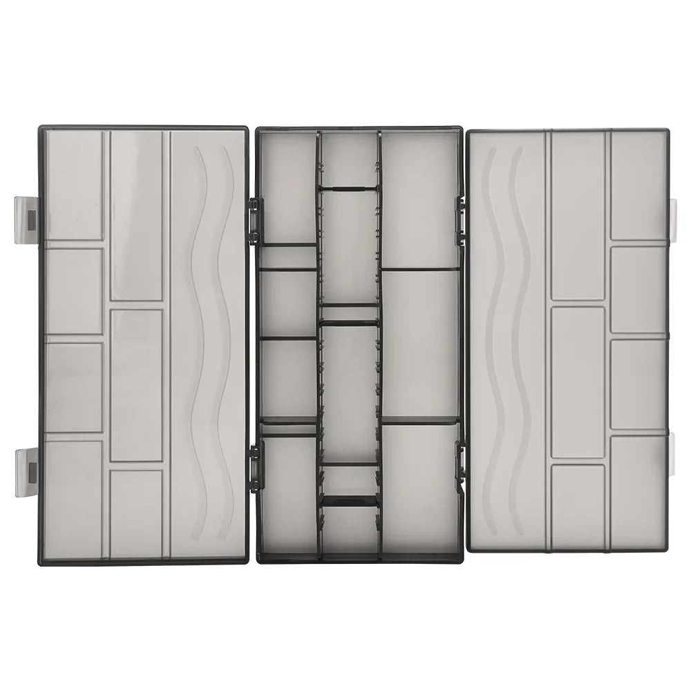 Double-Sided Foldable Storage Box | Large Desk Organizer