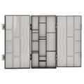 Double-Sided Foldable Storage Box | Large Desk Organizer