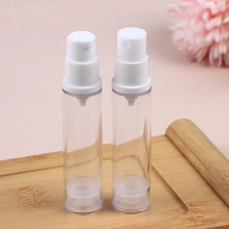 Airless Pump Bottle Set – Refillable Travel Containers 5/10/15ml