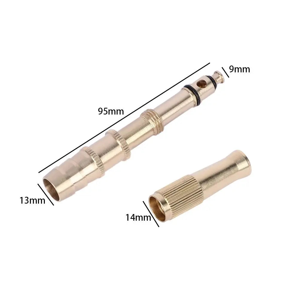Brass High Pressure Hose Spray Nozzle – Car & Garden Wand