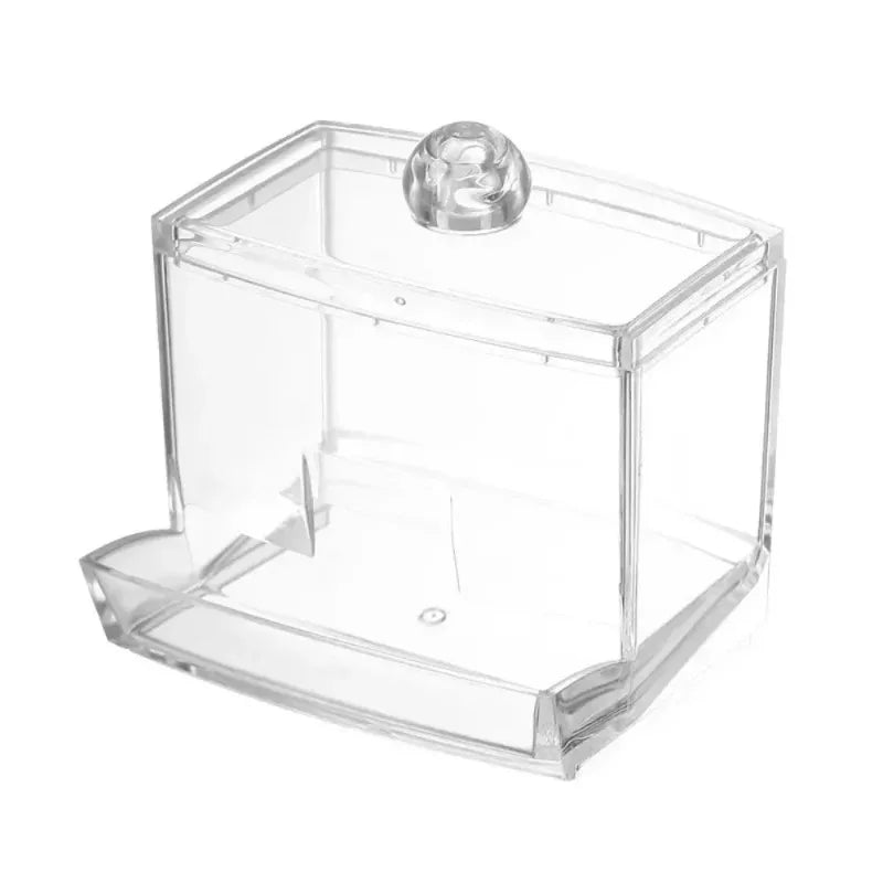 Transparent Acrylic Covered Storage Vessel Cosmetic Sorting Container