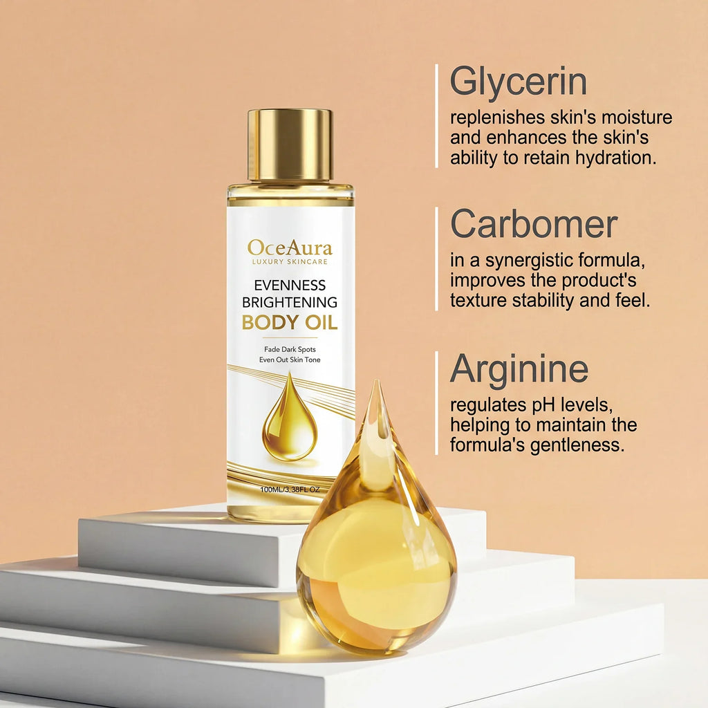 OceAura Vitamin E & Aloe Vera Glow Body Oil 100ml