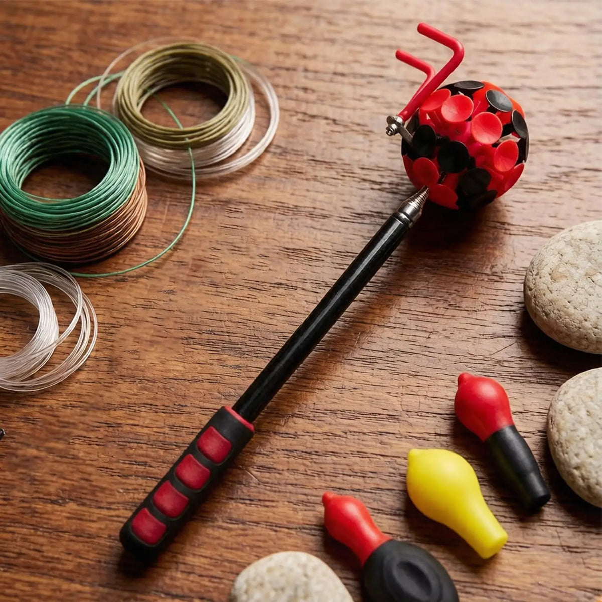 Retractable Golf Ball Retriever – 3M Telescopic Steel Grabber
