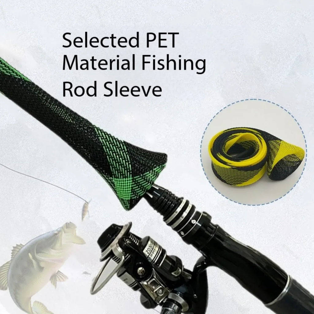 27998 LEO Leou Mesh Tube Telescopic Fishing Rod Cover 35mmX170cm