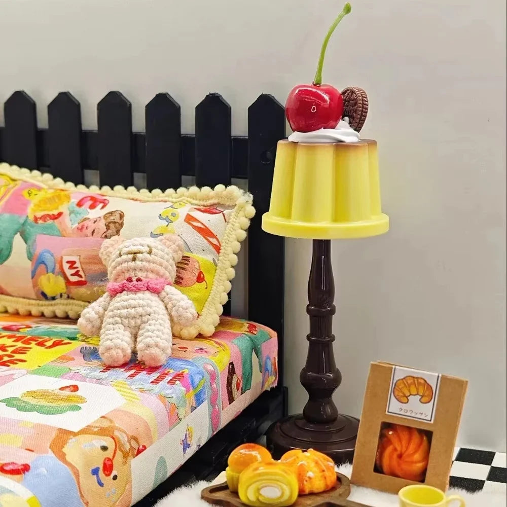 Pudding Night Light – Cute LED Desk Lamp | Bedroom Decor
