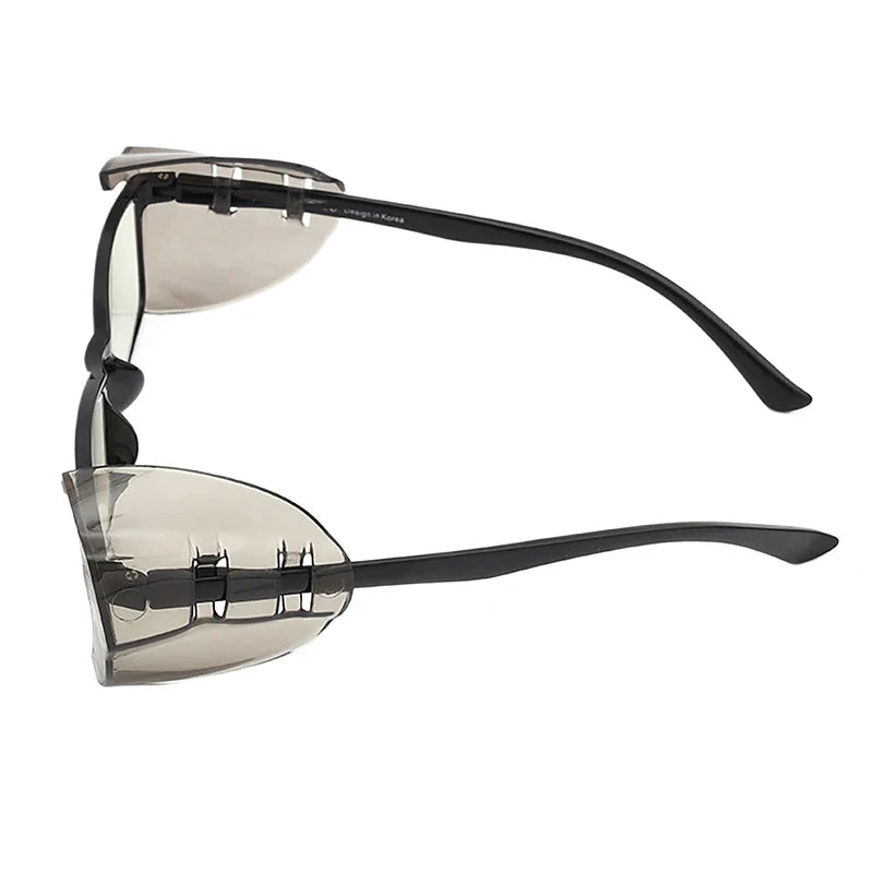 TPU Safety Glasses Side Shields | 12/17mm Universal Fit Pair