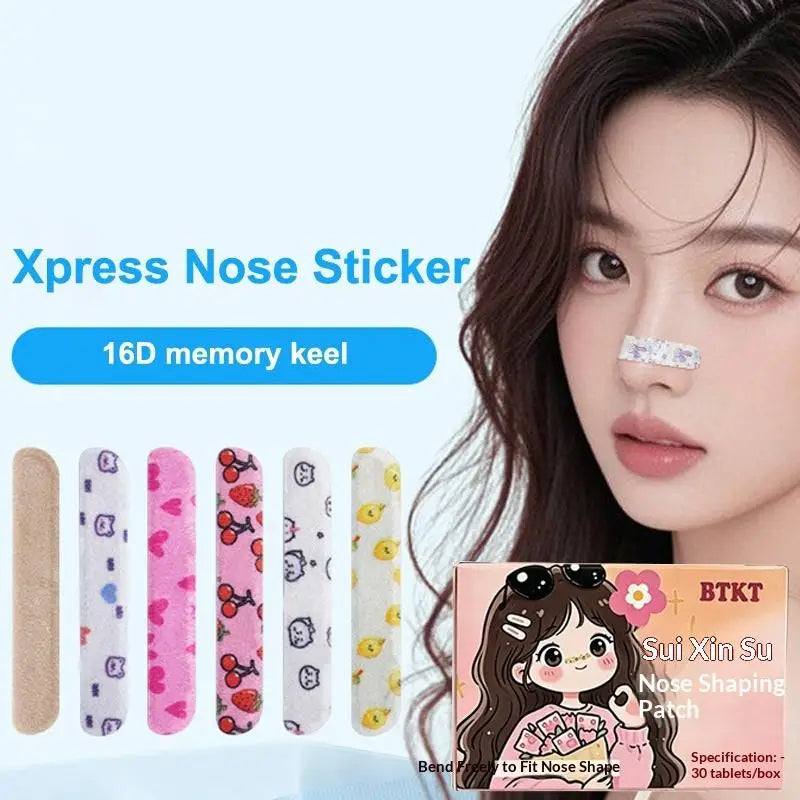 Adjustable Nose Lifting Strips – Flexible Cuttable Shaping Patches