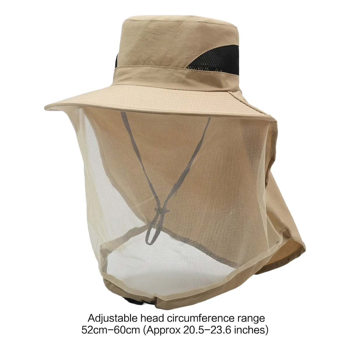 Mosquito Head Net Hat – Full Face & Neck Mesh Protection