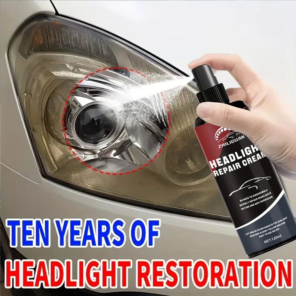 Headlight Restoration Kit – Polishing Cleaner for Cars & Trucks