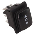 6-Pin Momentary DPDT Polarity Reverse Rocker Switch ON-OFF-ON